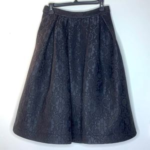 Karl Lagerfeld lace midi skirt